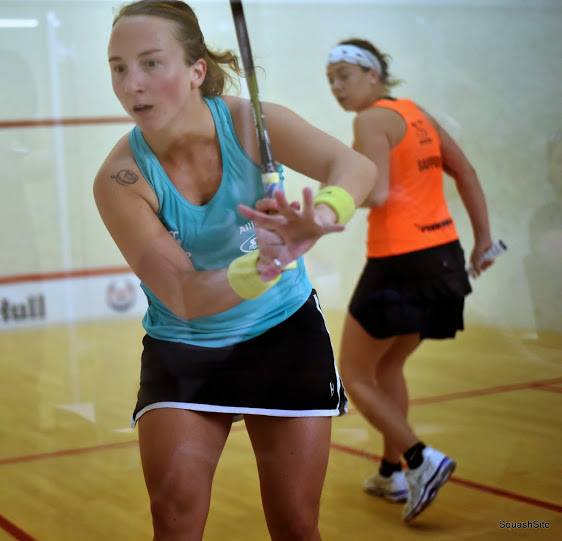 Falcione en la meca del Squash