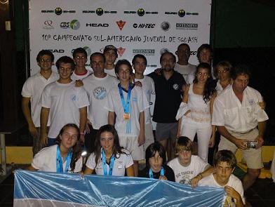Equipo Sudamericano Juvenil Brasil 2010