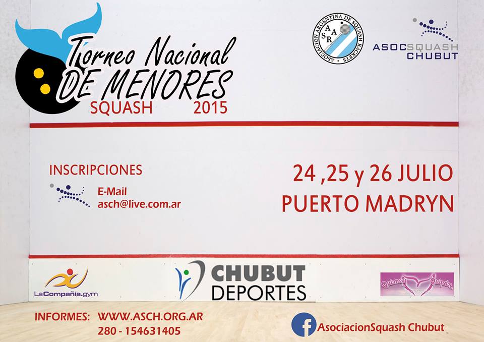 Falta poco para el Nacional de Menores Chubut