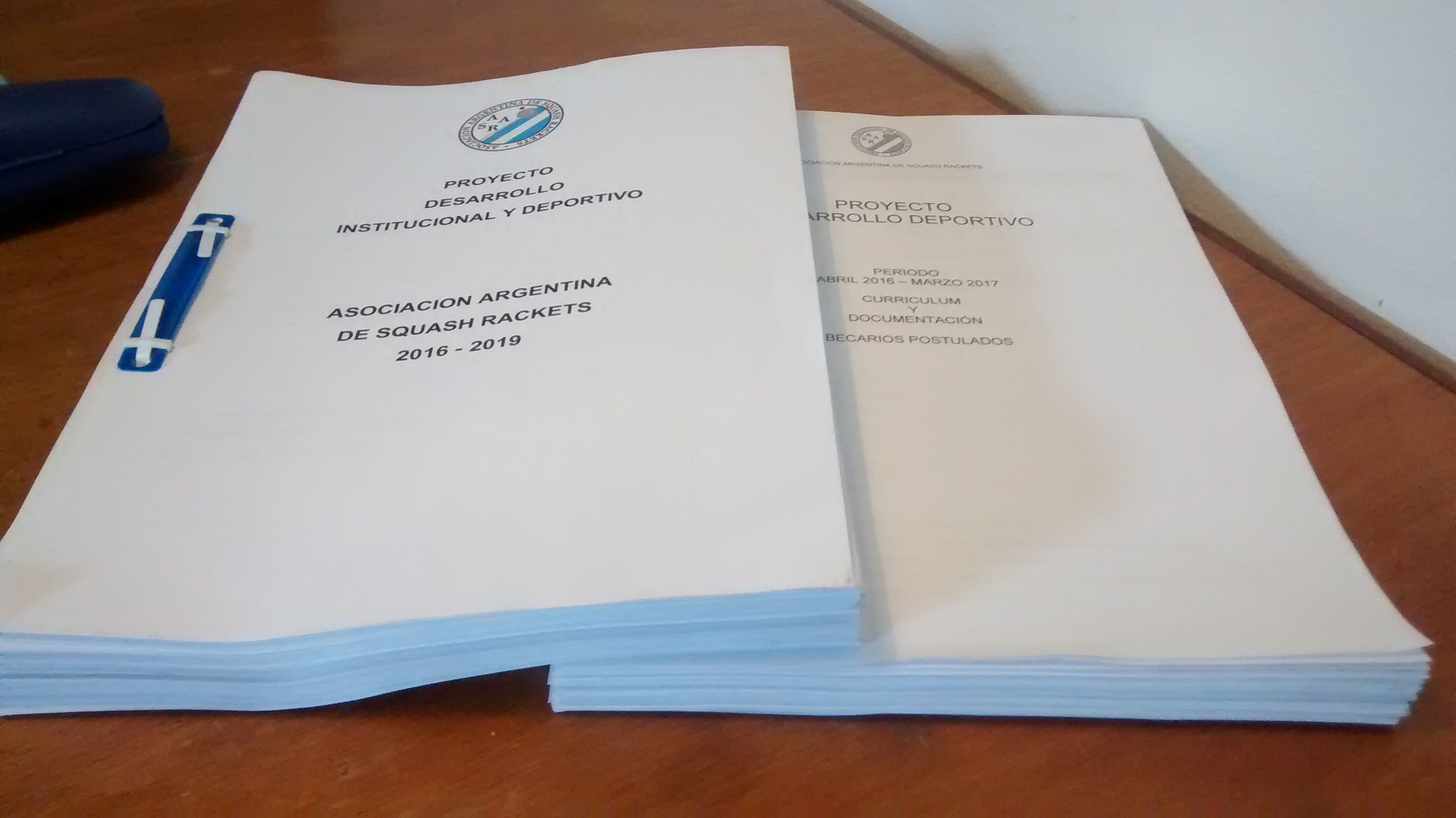 Se presentó el Proyecto Deportivo e Institucional 2016 a la SDN