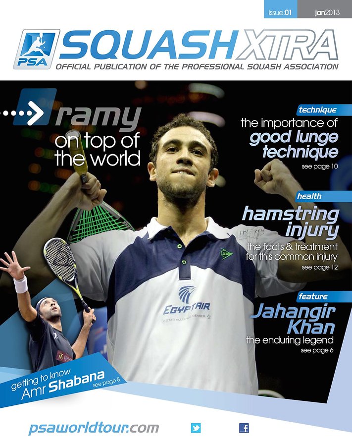 PSA enviará gratuitamente muchas copias de SquashXtra para distribuir durante los torneos PSA