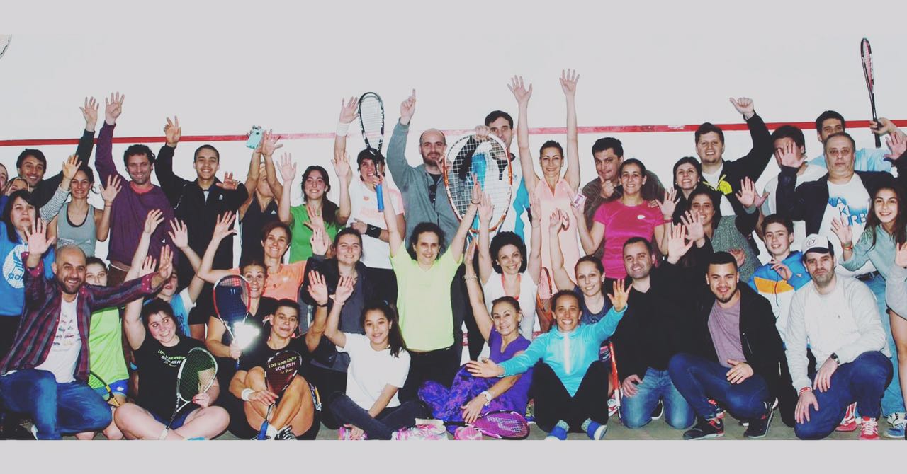 Evento de Damas Liga de Squash
