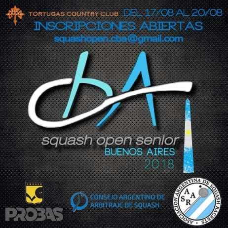 Master Senior Internacional – Buenos Aires 2018