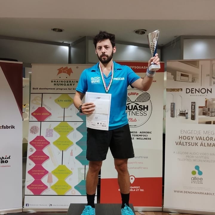 Rodrigo Obregon – campeón del PSA Griff Open 2019