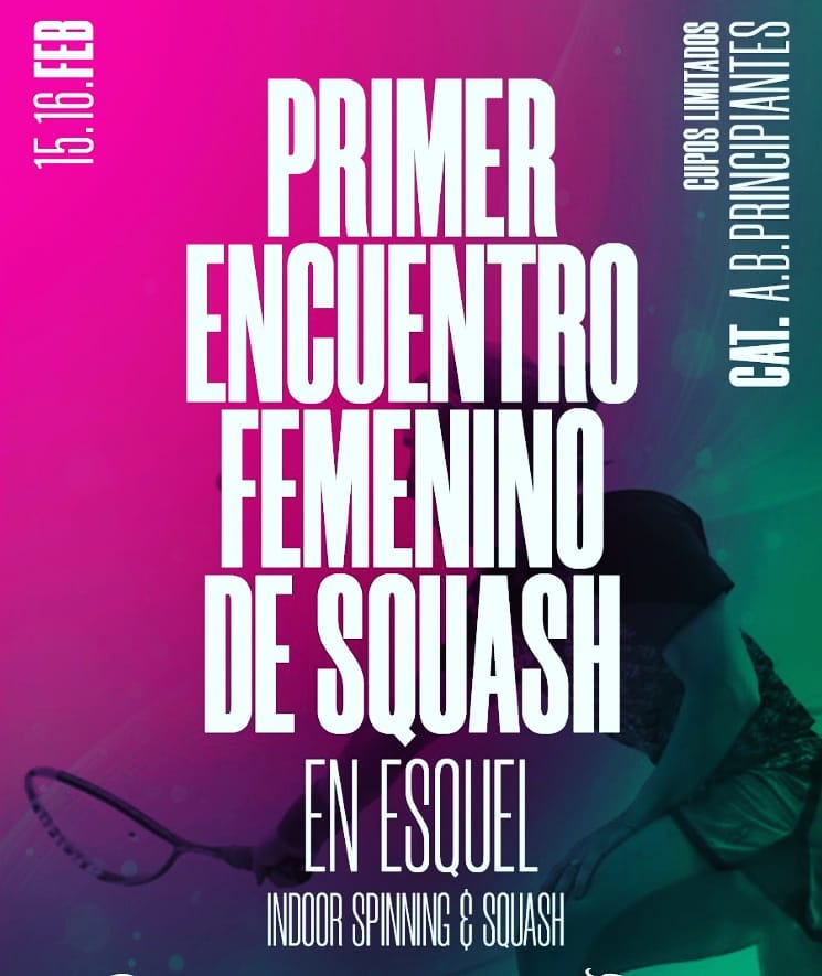 Primer Encuentro Femenino de Squash del 2020