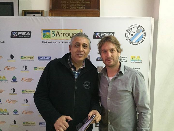 Nota a Andres Nieto por Ernesto Gallardo para la Confederación Sudamericana de Squash